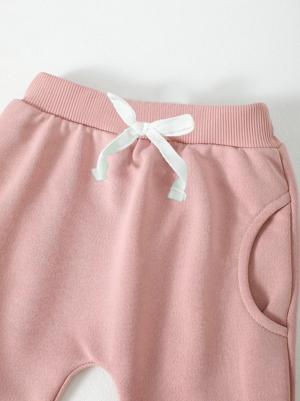 Children's Letter Graphic Sweatshirt and Pants Set